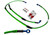 SUZUKI RM250 OFF ROAD FRONT AND REAR BRAKE LINE KIT BY COREMOTO