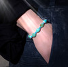 Sacred Turquoise Healing And Protection Bracelet - Women's - Guaranteed authentic stone