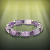 The Truth Seer's Bracelet - Lavender amethyst protects and helps you see through falsehoods that would deceive or manipulate you.