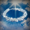 The Angel's Light Bracelet - Vintage white topaz so pure you see angel's in its light.