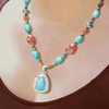 The “Lucky At Everything” Necklace - Luck attracting amazonite with magical tree runes.