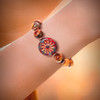 Golden Pietersite Bracelet Modeled