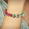 The "In The Mood" Romance Bracelet.  Passionate ruby zoisite and red garnet.  A Love Magnet® creation. 