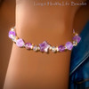 Amethyst Bracelet Close Up