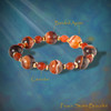 The Peace Stone Bracelet - Features gemtones believed to promote inner peace, less worry and positive thoughts. 