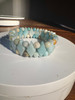 Item 43 Live  Show. Double Lucky Amazonite Bracelet. Size Small - Medium. 