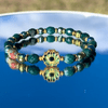 The Wealth Builder Green Lotus Abundance Bracelet. Helps effortlessly focus your intentions on retaining wealth. 