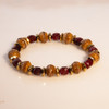 Item 45  - Earth Prayer Mala Bead And Garnet Bracelet