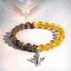 The Phoenix Rising Bracelet. Rise. Renew. Reignite Your Spirit. Overcome Obstacles  And Barriers. Citrine.