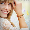 The “Thrive In Changing Times”  Sacred Red Hibiscus Bracelet. 