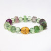 Show JL22. The Fluorite Heart And Spirit Bracelet. Size Medium. 