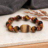 Live Show Item AG27 - Tiger Iron Strength, Determination And Willpower Bracelet
