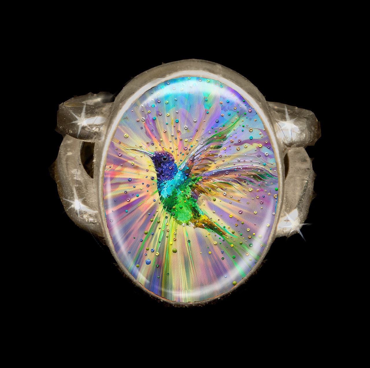 Angel Energy Jewelry Online, Angel Painting Jewelry Energy Artist Julia