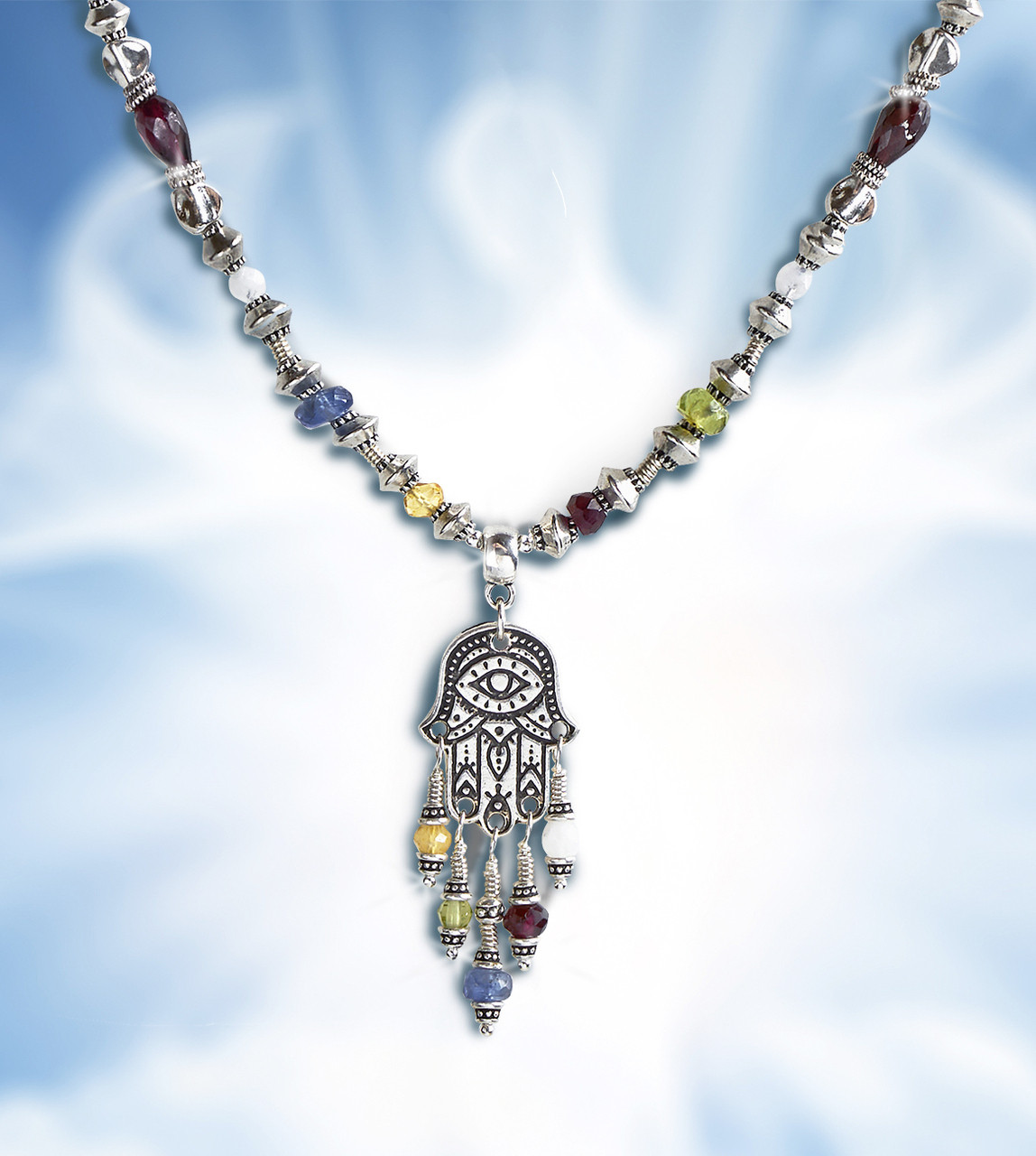 Hamsa Necklace For Spiritual Protection