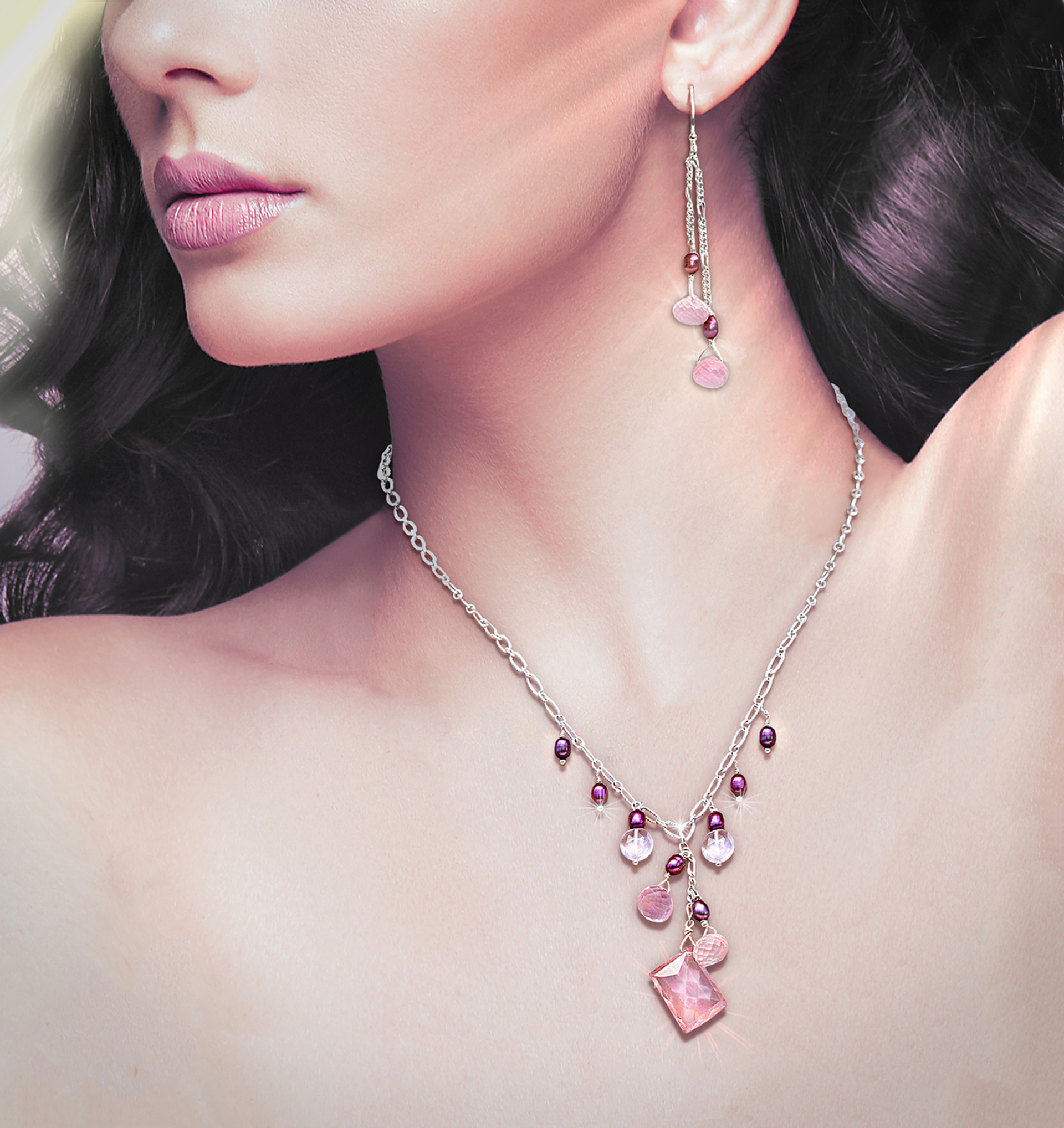 Love stone necklace Clearance