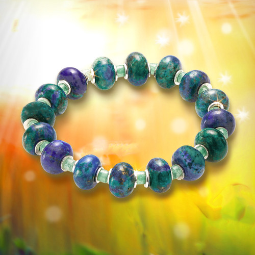 The "Fairy Attractor" Magical Good Luck Bracelet -  We discovered on security cams that these stones attract fairies and bring you good luck.