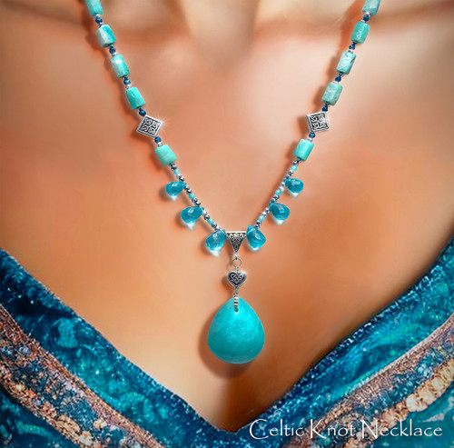 The Unbreakable Protection, Love And Good Fortune  “Celtic Knot” Necklace