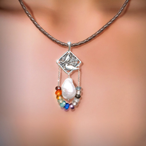 12 Chakra Necklace - Facilitates powerful, advanced energy healing based on the advanced 12 chakra system. 