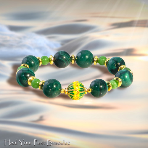 Item B3. Live Show.  The "Heal Your Past" Energy Bracelet. Stones traditionally believed to replace painful memories with feelings of optimism and joy.