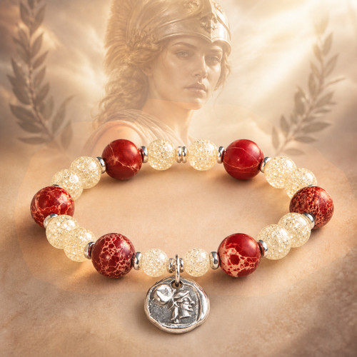 The Athena "Woman In Control" Bracelet. For empowerment, courage and strength. 