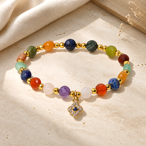 The Twelve Lucky Stones Bracelet. Live Show Item S26