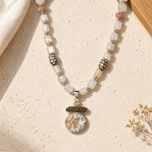 The Egyptian Shen Circle Of Protection Necklace - Sacred symbol for protection in this live and the afterlife. Live Show Item OC19