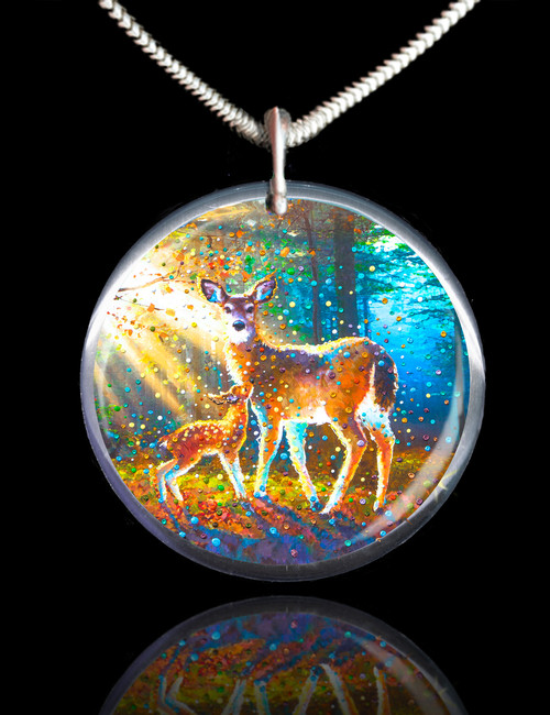 Deer Spirit Energy Pendant