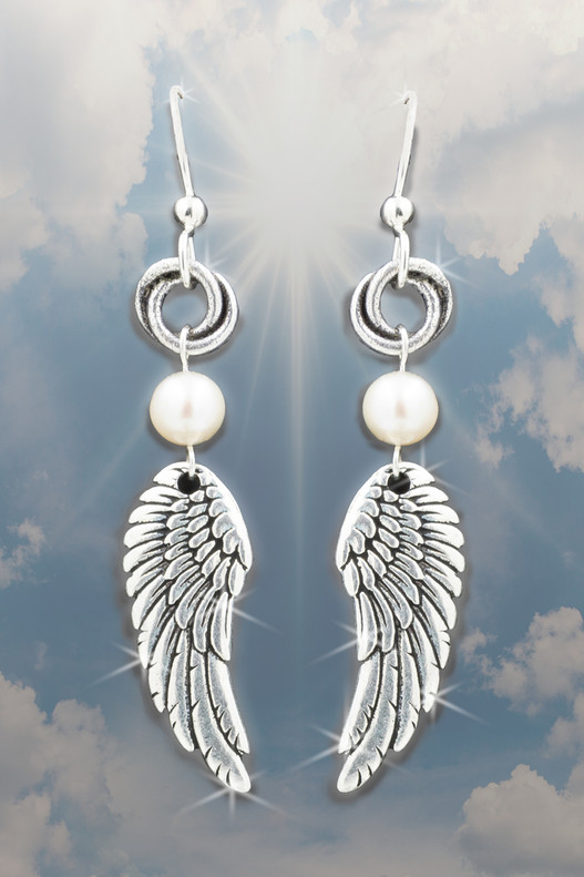 Pearl Angelic Healing Earrings - The only ones guaranteed to attract angels.*
