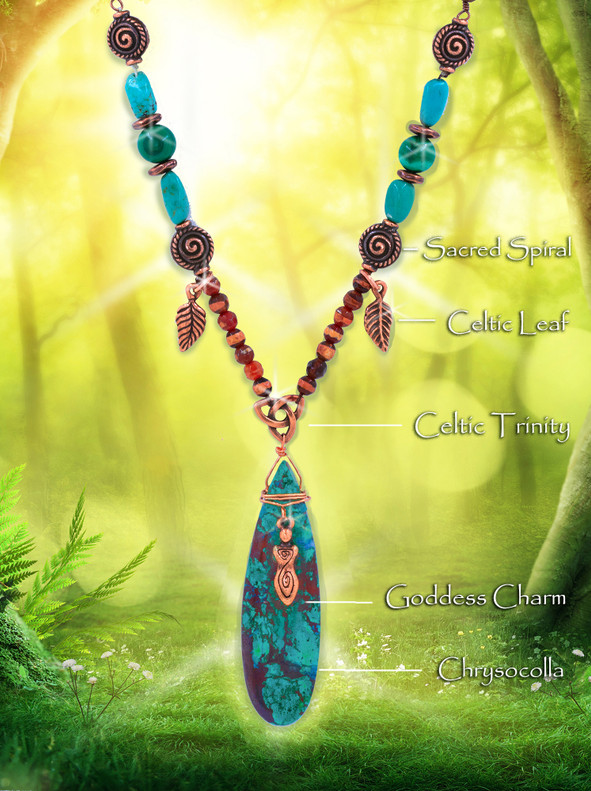The “Goddess In You” Activation Necklace.  Awakens your magical feminine powers. 