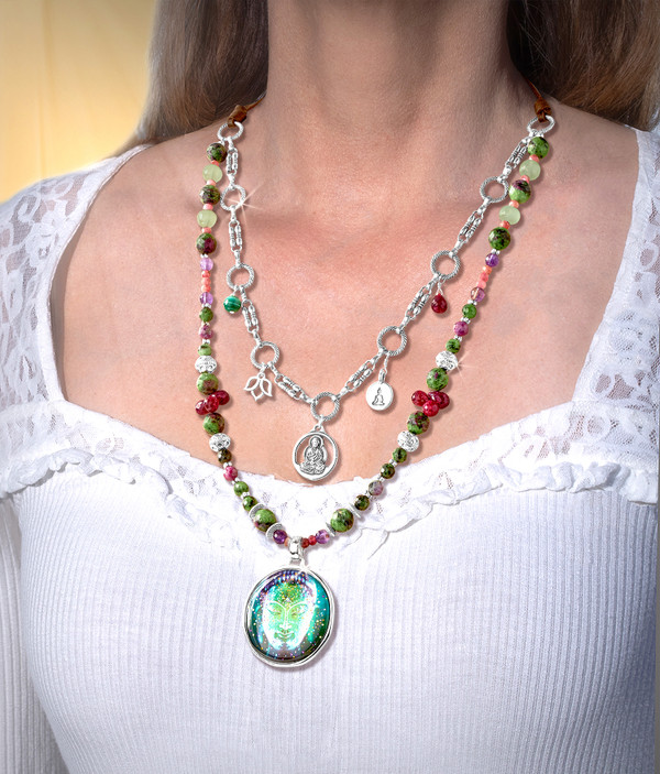 Buddha's Light Personal Transformation Necklace - Get the life you want. Become the person you want to be.