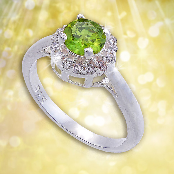 Gem Of The Sun Peridot Vitality Ring