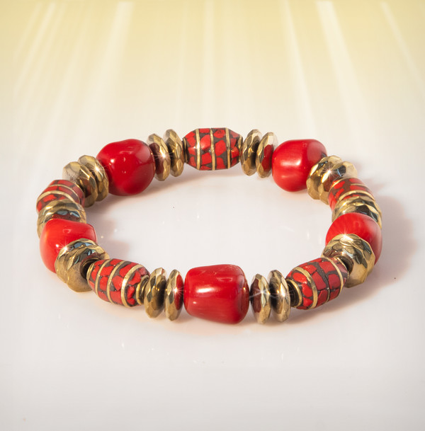 Red Coral Love And Passion Power Bracelet. Many say it is an aphrodisiac.