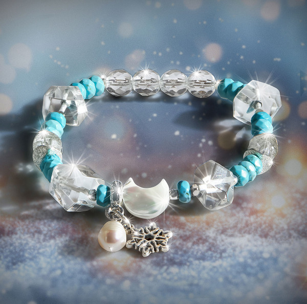The Magic Snowflake - Spiritual Cleansing And Purification Bracelet. Fills you with heaven's purifying light. 