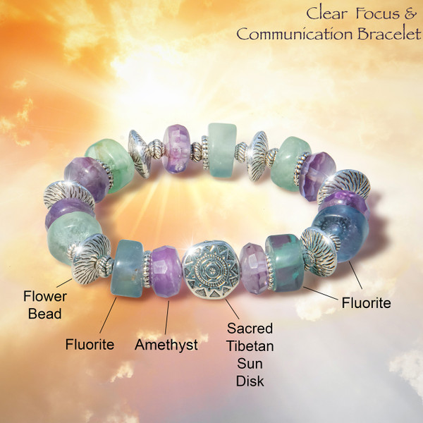 Sacred Tibetan Sun Disk Bracelet