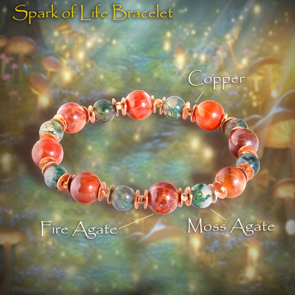The Spark of Life Creation Bracelet. Accelerated life-force energies many believe help you manifest new ideas, new creations, and even new life.