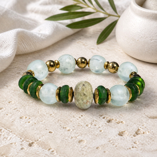  Live Show Item AG7- African Dream Tribal Bracelet. Fair Trade. Only 8 Made. 