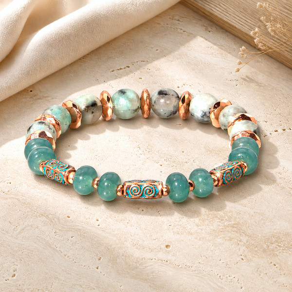 Minoan Seasons Of Gentle Change Bracelet.  Live Show Item S7