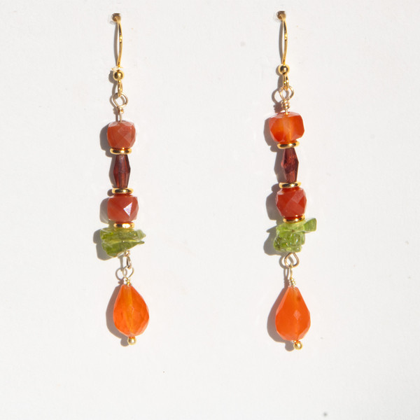 The Bountiful Harvest Earrings- Live Show Item OC32