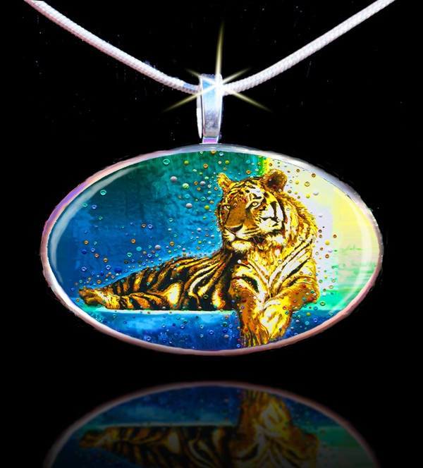 Temple Tiger – Your Personal Spiritual Guardian & Protector - Positive Energy Pendant