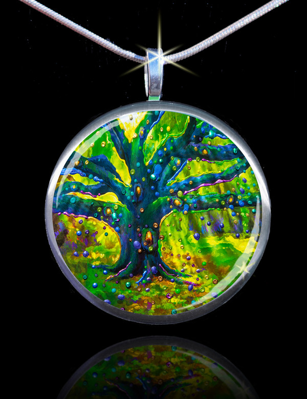 The Fairy Tree - Magical Good Luck Pendant