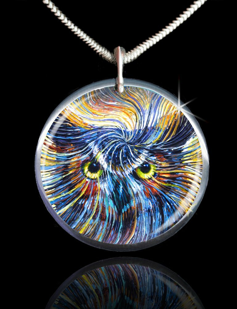 Image of Owl Spirit Energy Pendant