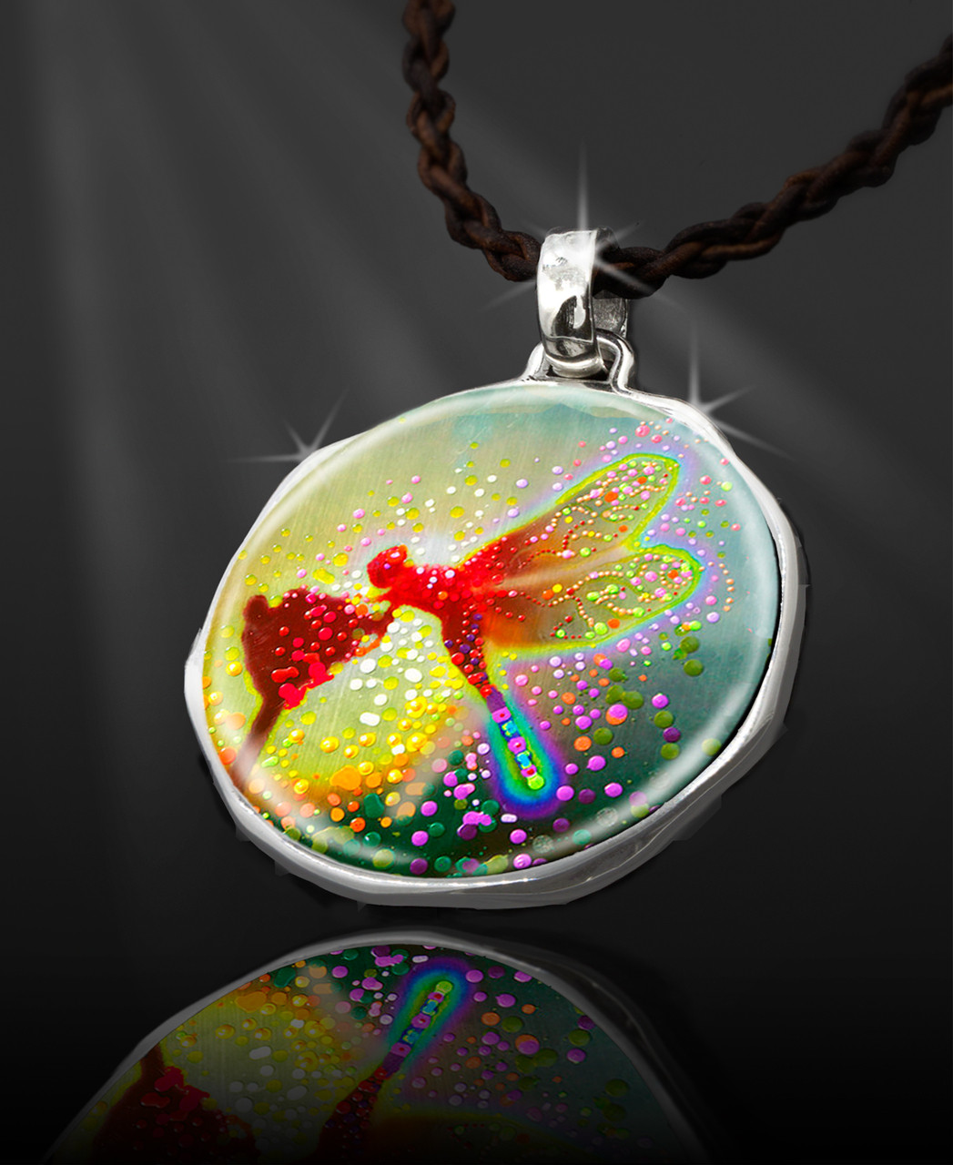 Dragon Fairy Energy Pendant - New Bohemian Collection