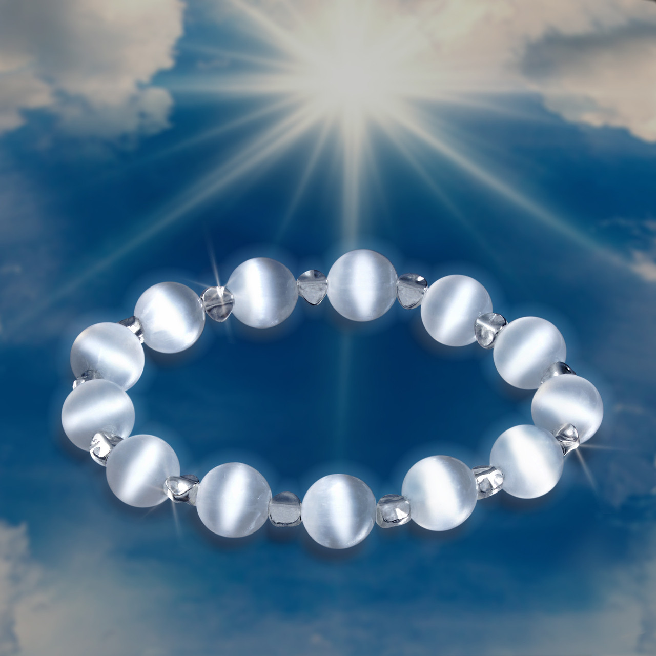 Image of Talk To Angels - The Soul Star Chakra &ldquo;Angel Communicator&rdquo; Bracelet 