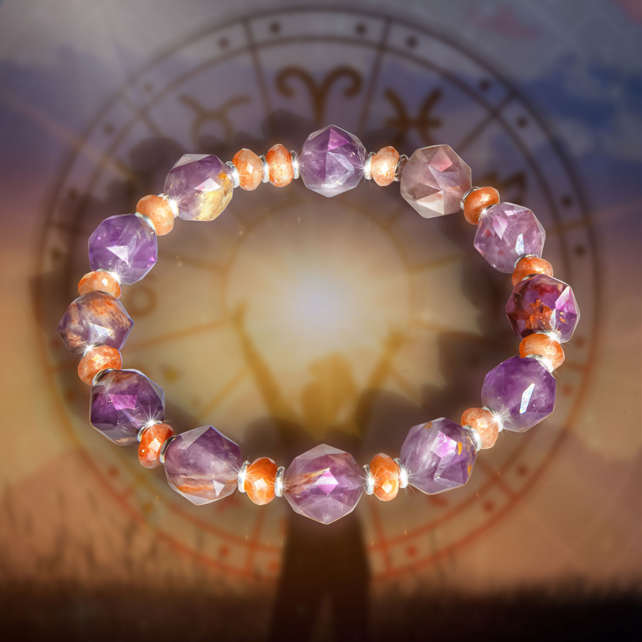 The Super 7 “Psychic Power Amplifier” Bracelet With Sunstone.  Awakens and amplifies psychic abilities you didn’t even know you had.