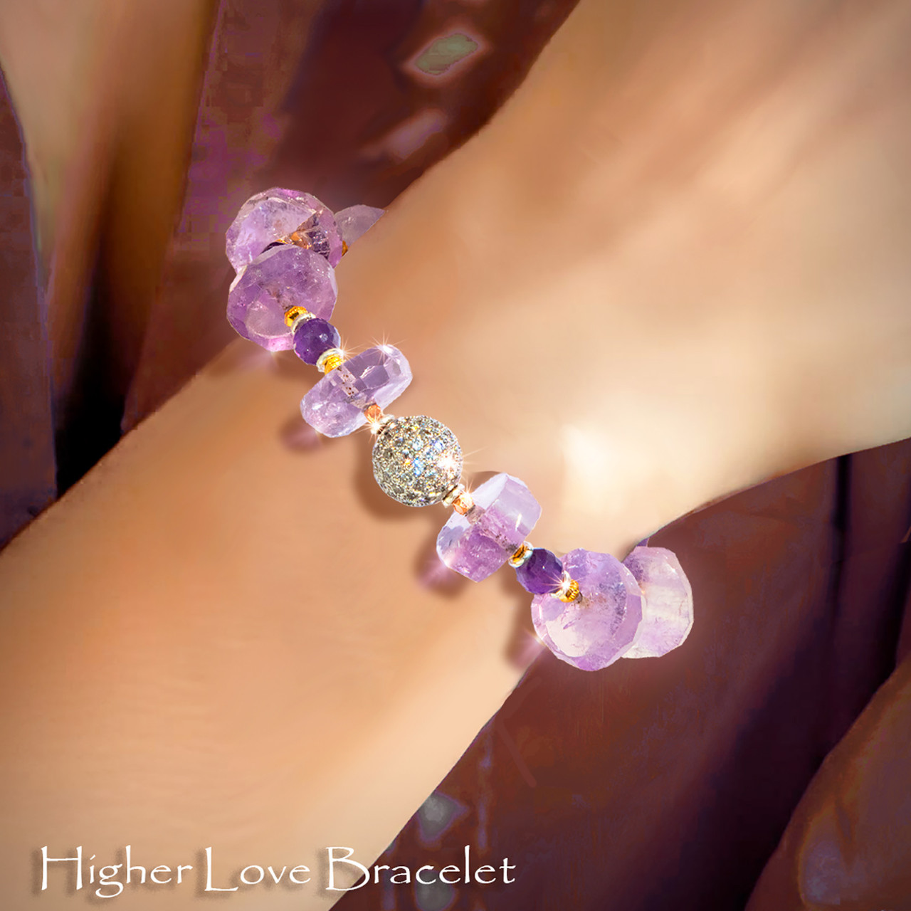 Image of The Higher Love Connection Bracelet - High vibration spiritual love that transcends time itself. 