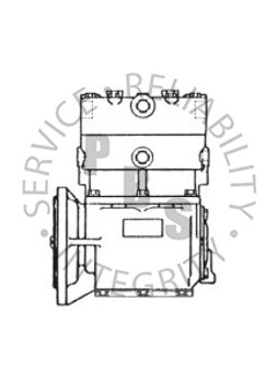 101282X, TF-700, Detroit Compressor, 0 degree, L.S., Short Case
**Call for availability and pricing**