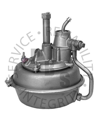 2502119, Hydrovac, Third Series, Single Diaphragm Type

11" Diameter, 12-1/2" Over All Length
1/2" Input, 1/4" Inverted Flair Output, 1/2" Air Cleaner Tube, 1/2" Vacuum Supply
