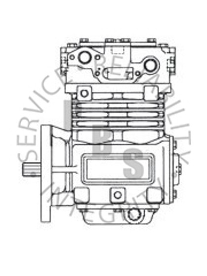 109809X, TF-550, CAT Compressor, 3500, R.S., 22 spline, 3 bolt mount
**Call for availability and pricing**