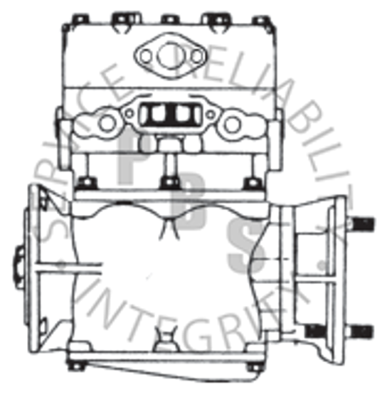 280238X, TF-600, Cummins Compressor