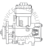 3558082X, SS296, Cummins / Holset, E Type, B Series, 11 Tooth Spline